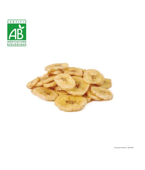 Chips de bananes Bio
