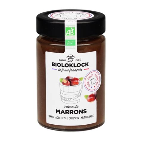 Crème de marrons bio 230g