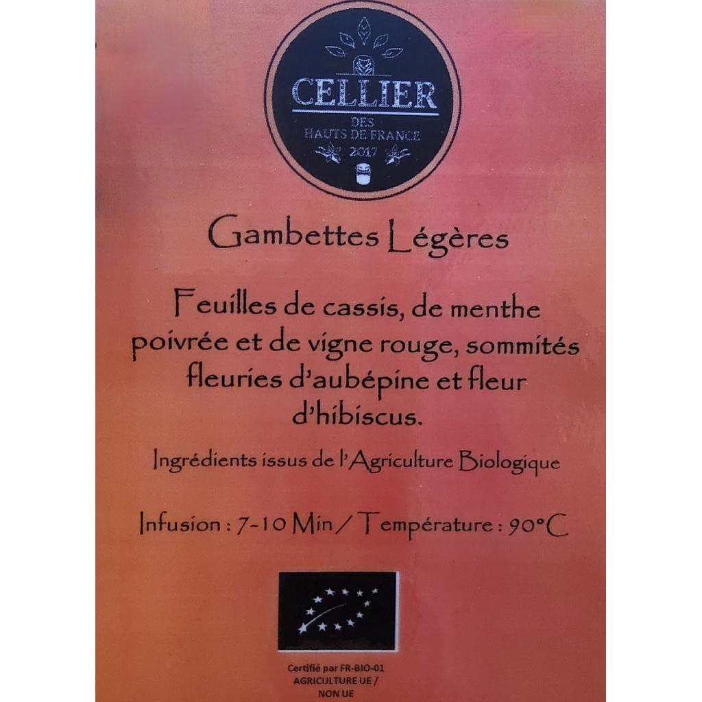 Infusion Gambettes légères bio