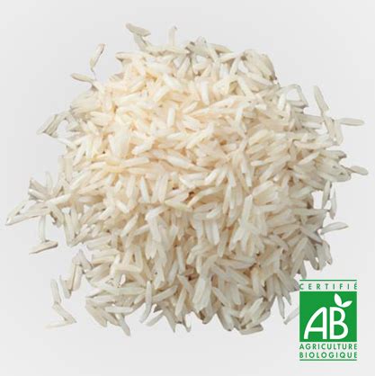 Riz basmati blanc Bio