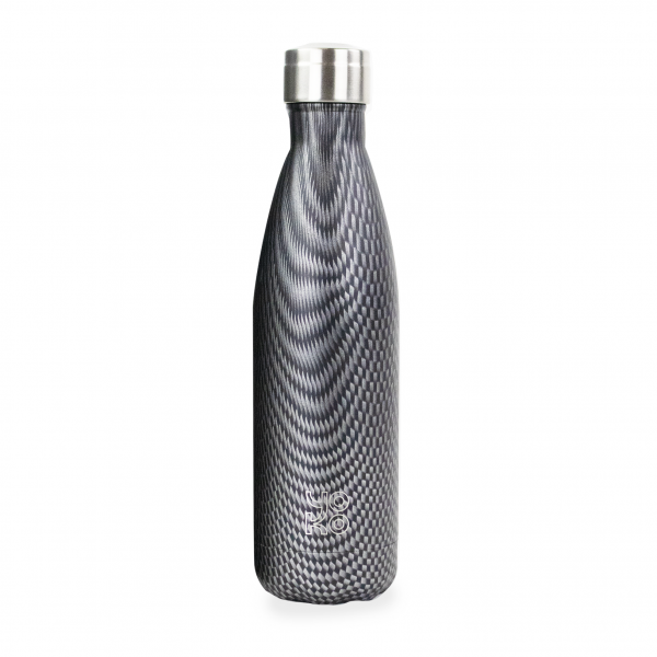 Bouteille isotherme 500ml CARBON