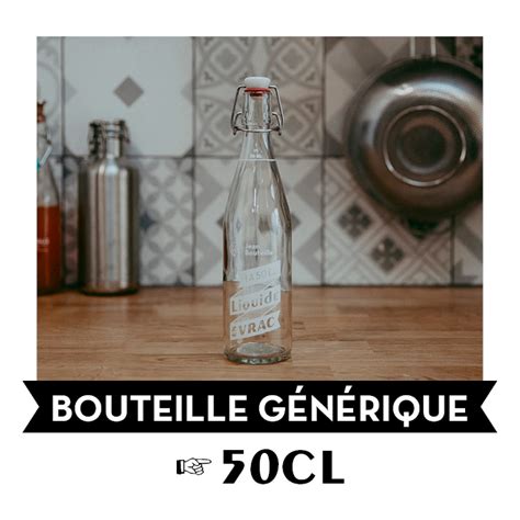 Bouteille verre 50cl