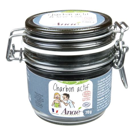 Charbon actif Anaé bio