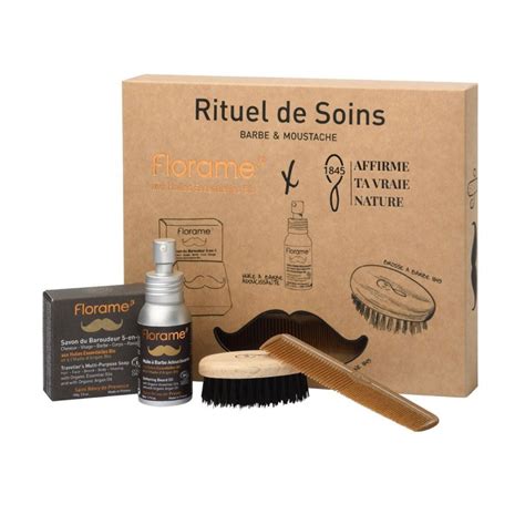 Coffret rituel de soin barbe et moustache