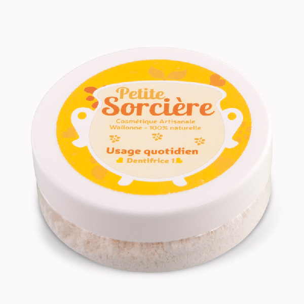 Dentifrice en poudre usage quotidien