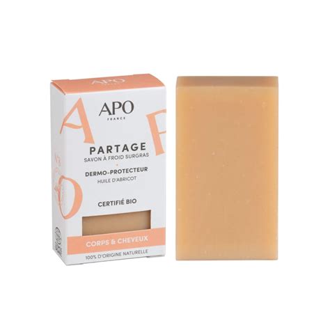 Savon Corps et Cheveux APO Partage 100g