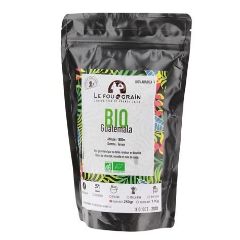 Café BIO Guatemala MOULU 250g