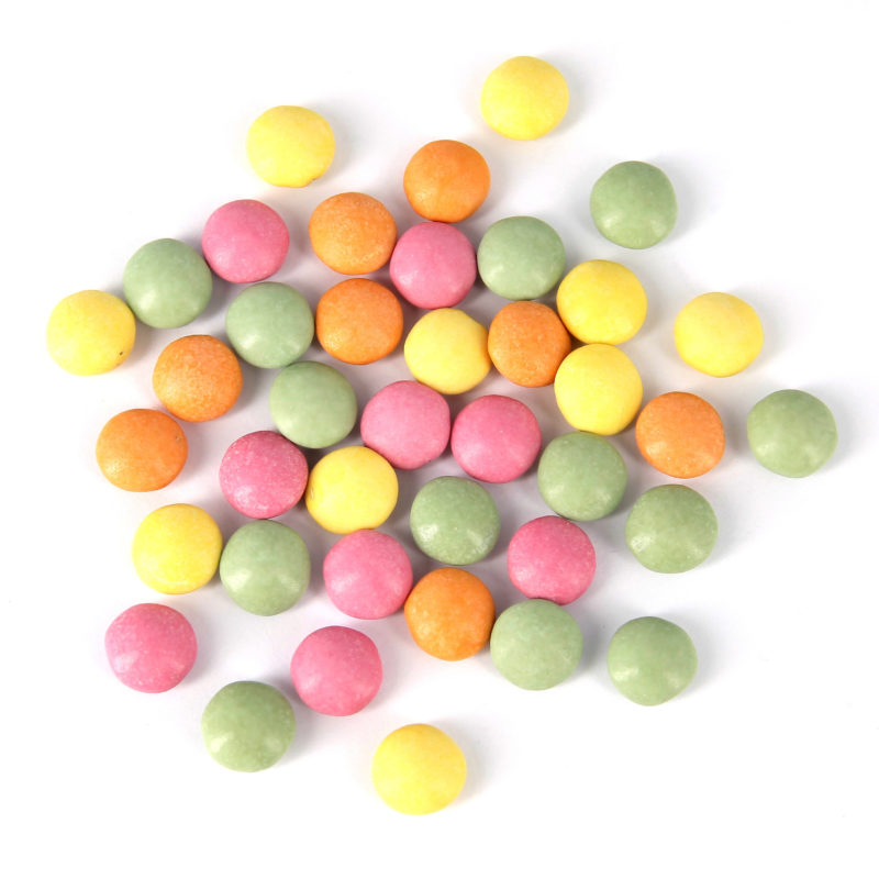 Dragées chocolat multicolores Bio 50g