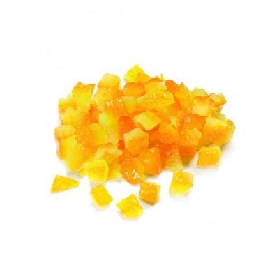 Ecorces d'orange confites en cubes Bio 50g