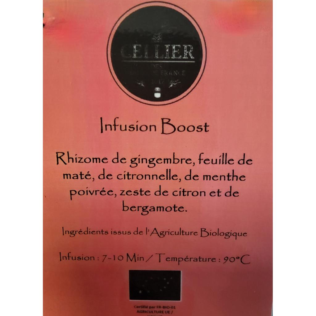 Infusion Boost Bio Thés des Hauts de France30g