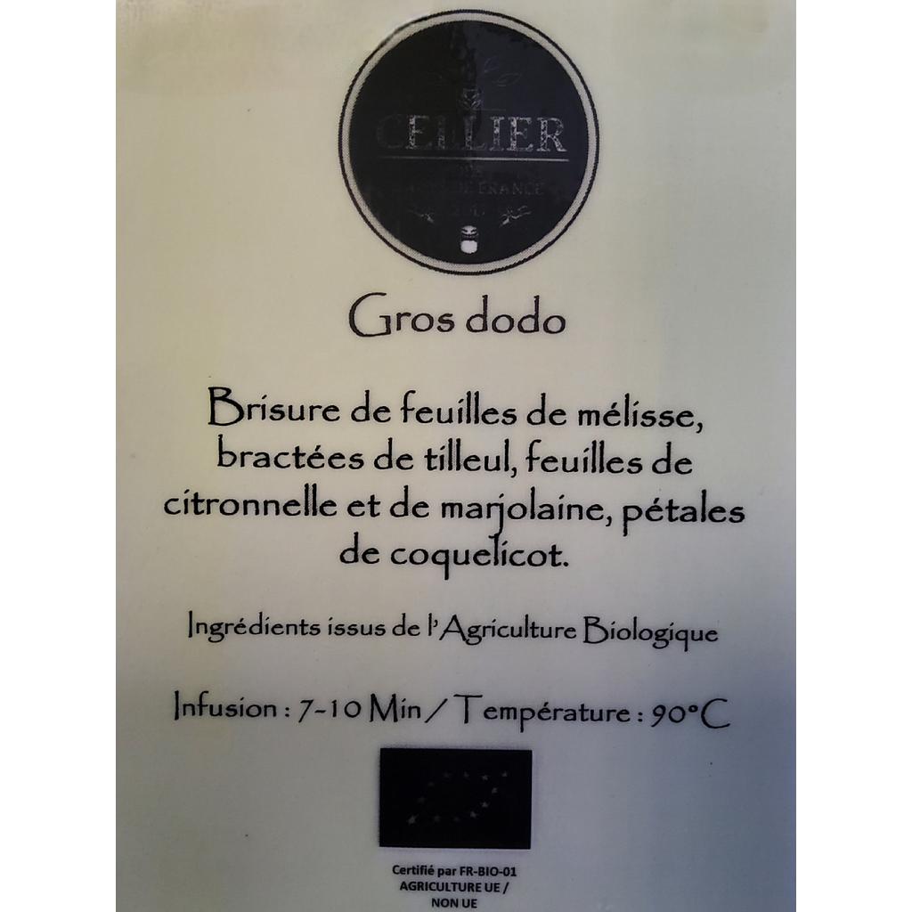 Infusion Gros dodo bio Thés des Hauts de France 30g