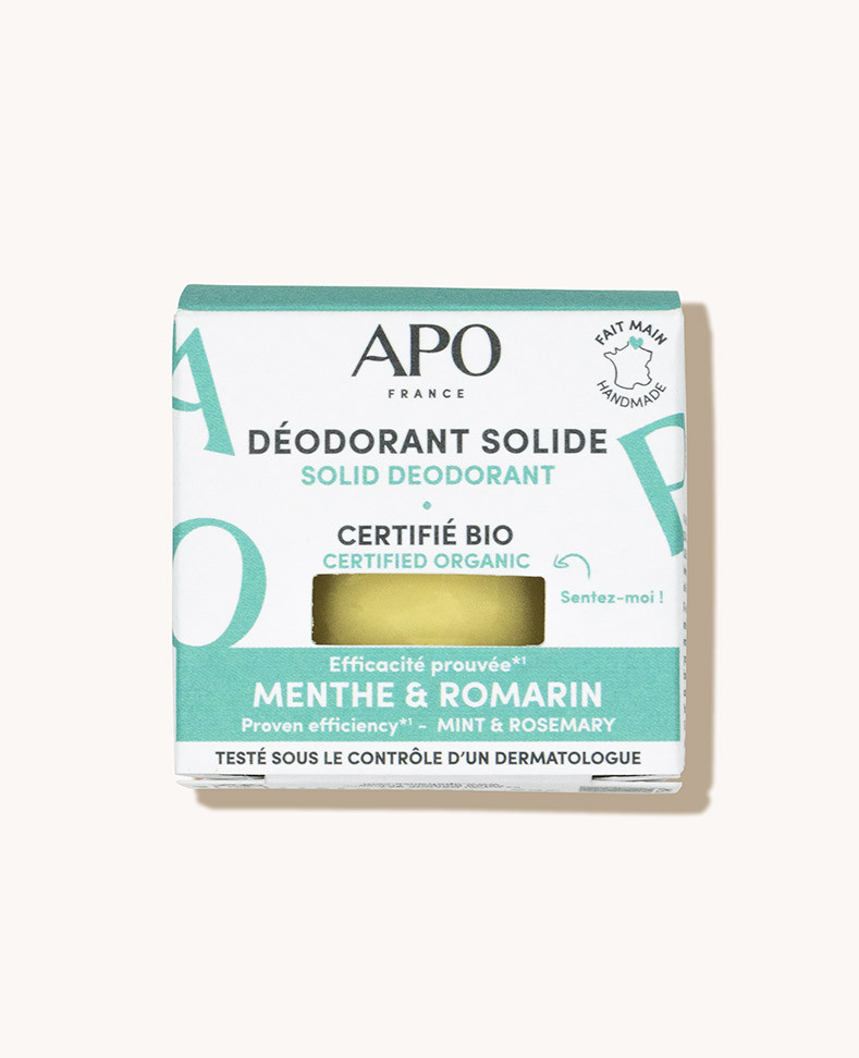 Déodorant Fraîcheur Menthe Romarin 25g APO