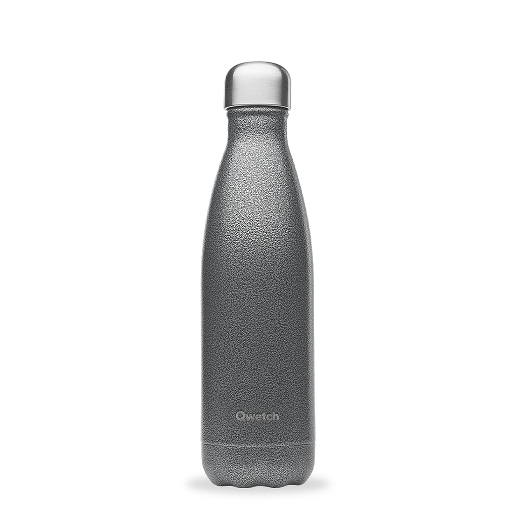 Bouteille isotherme Qwetch Roc Gris 500ml