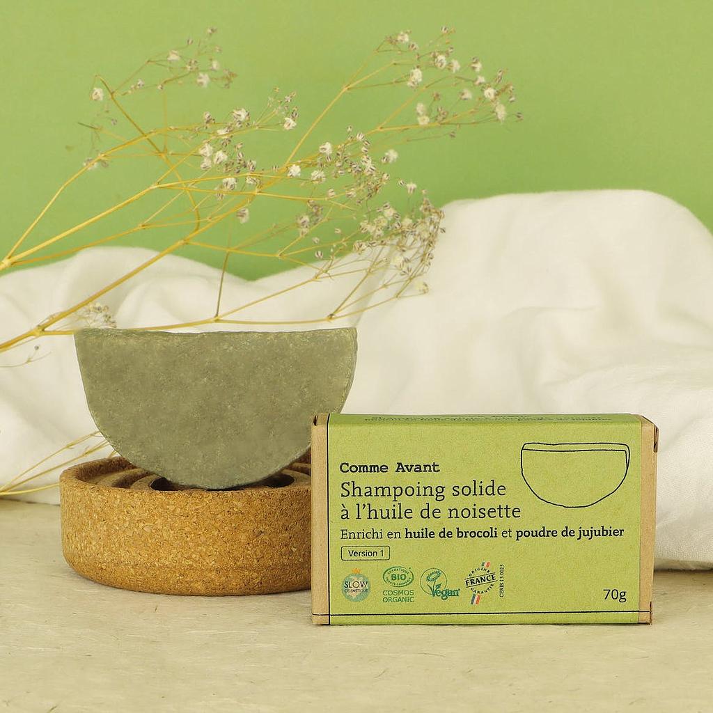 Shampoing solide cheveux bouclés à l'huile de brocoli Comme Avant 70g