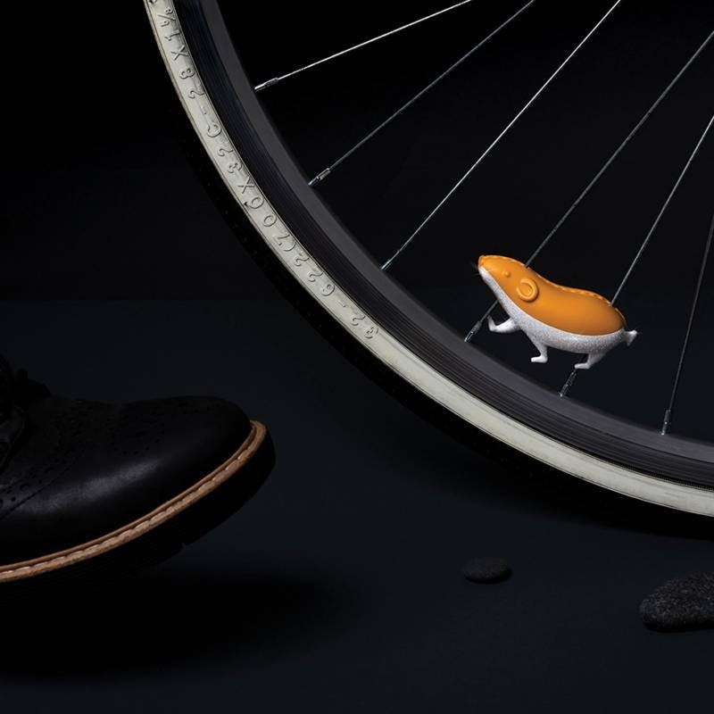 Speedy Hamster réflecteur de lumière
