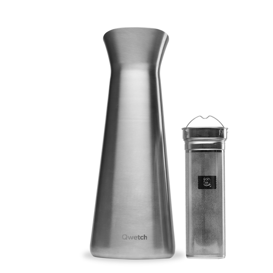 Carafe isotherme Qwetch inox 1 litre