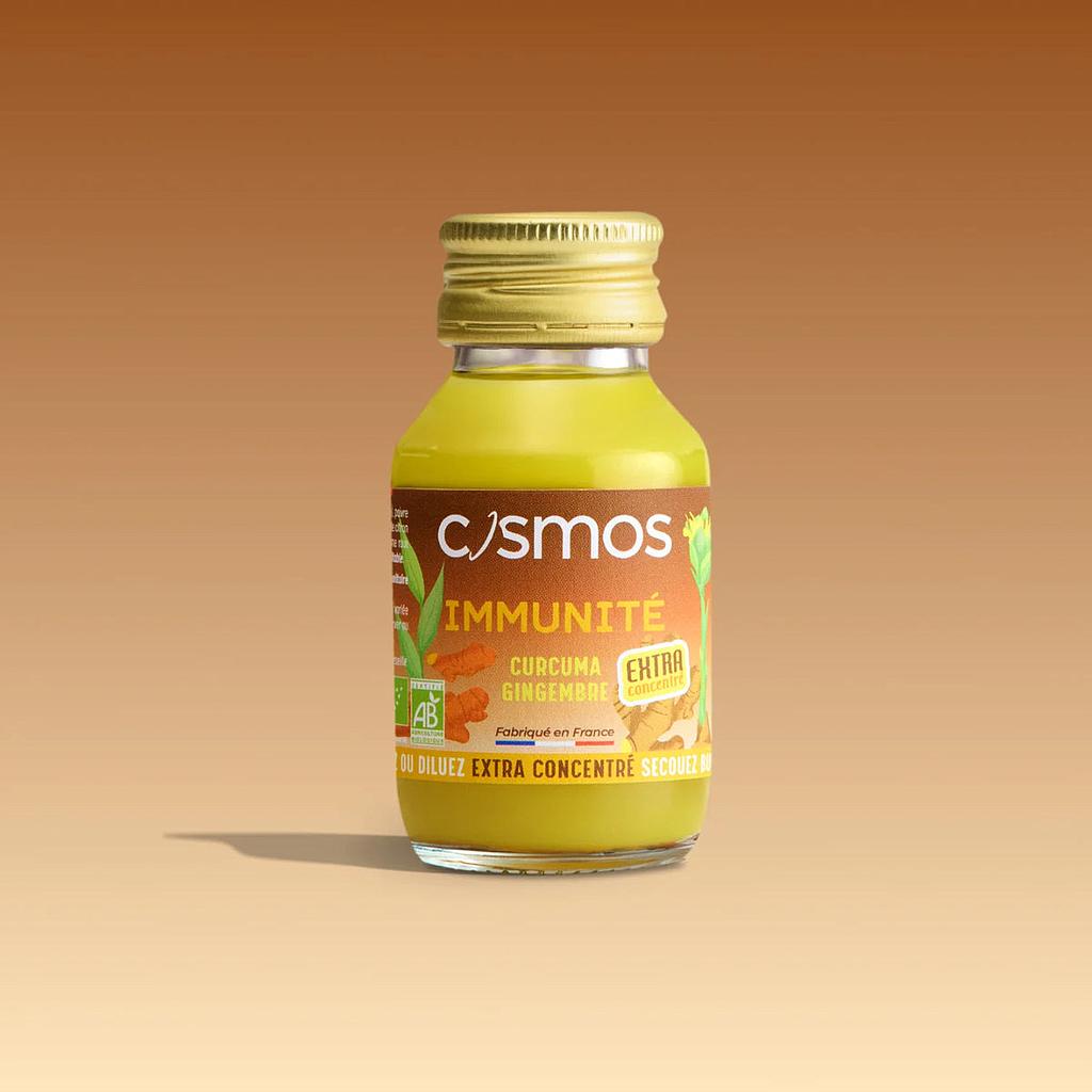 Cosmos Elixir Extra Immunité gingembre   curcuma 52ml