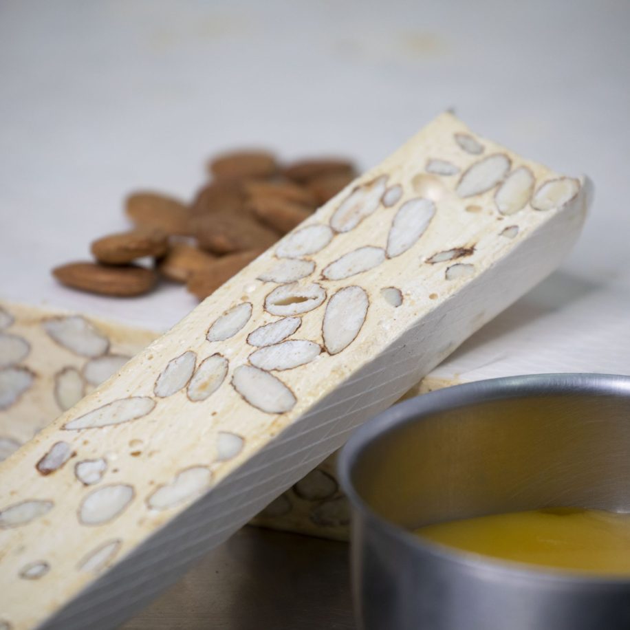 Nougat blanc semi tendre 100g Bio