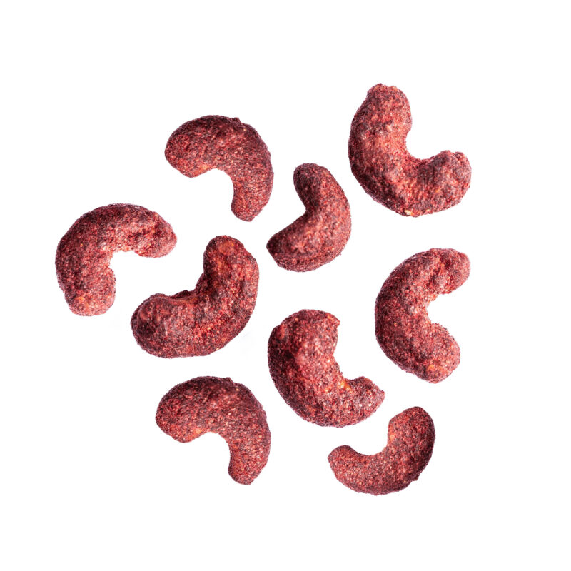 Cajou pralinée Framboise bio 100g