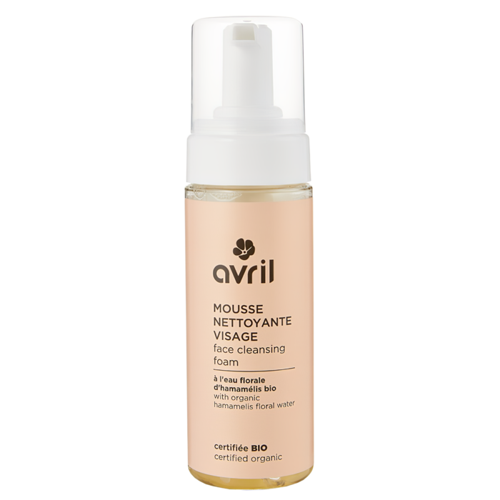 Mousse nettoyante visage bio Avril 150ml
