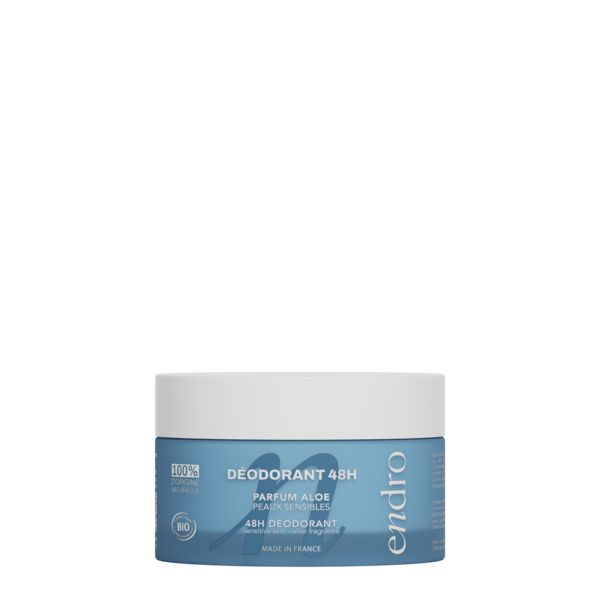 Déodorant baume Bio Peaux sensibles Aloe Endro 50g