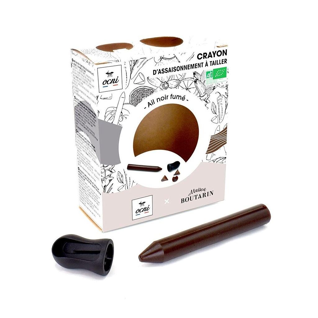 Coffret 1 crayon d'assaisonnement Ail noir Bio
