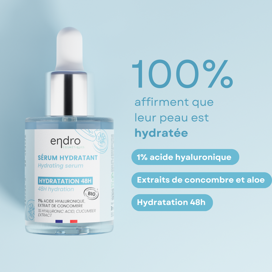 Sérum Hydratant 48h Endro 30ml